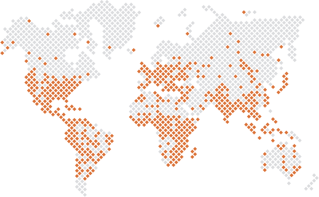 全球捐助项目地图