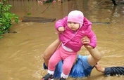 为塞尔维亚洪水灾区儿童提供支援