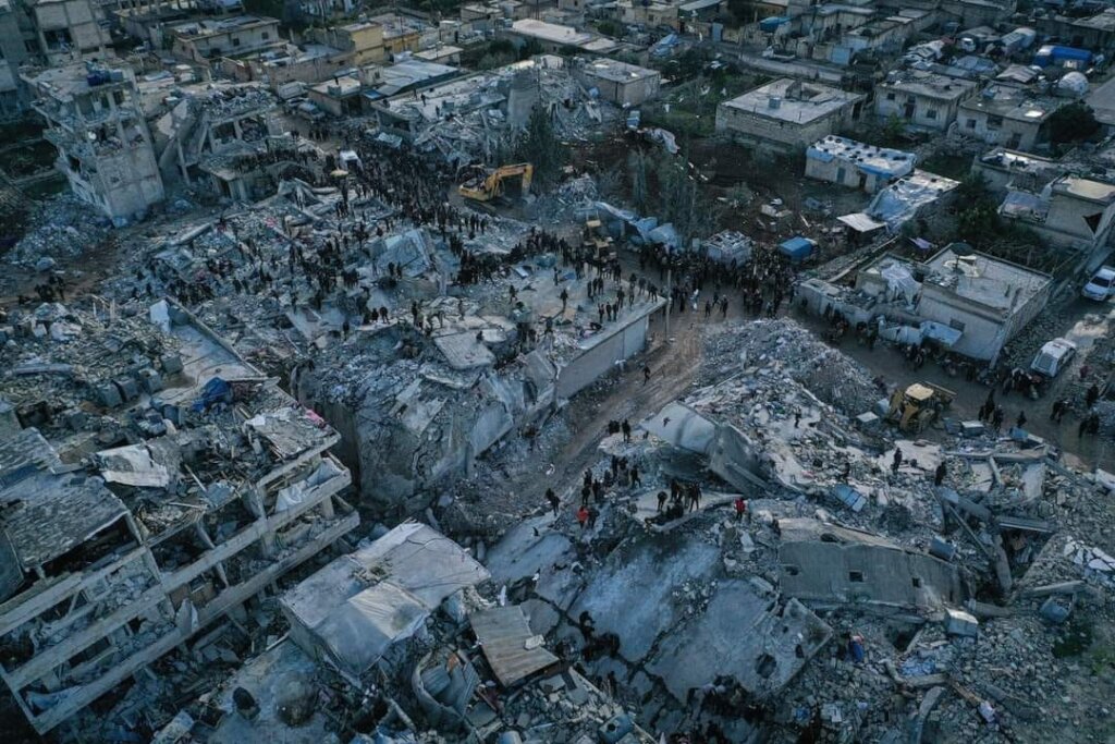 紧急呼吁叙利亚地震灾民