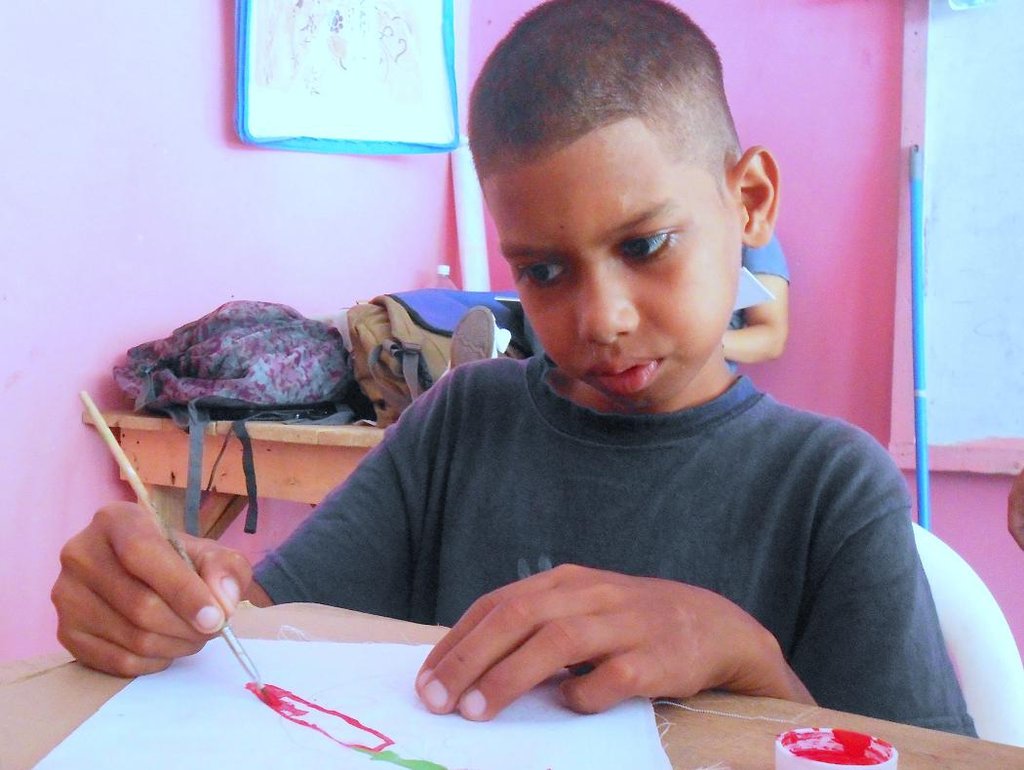 在洪都拉斯教育50名残疾儿童