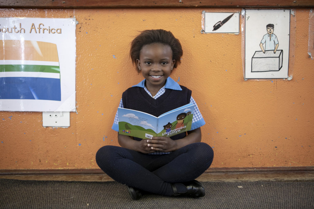 让南非儿童拥有阅读技能