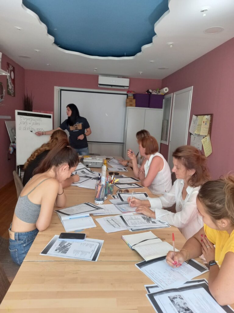 乌克兰妇女的希腊语课程