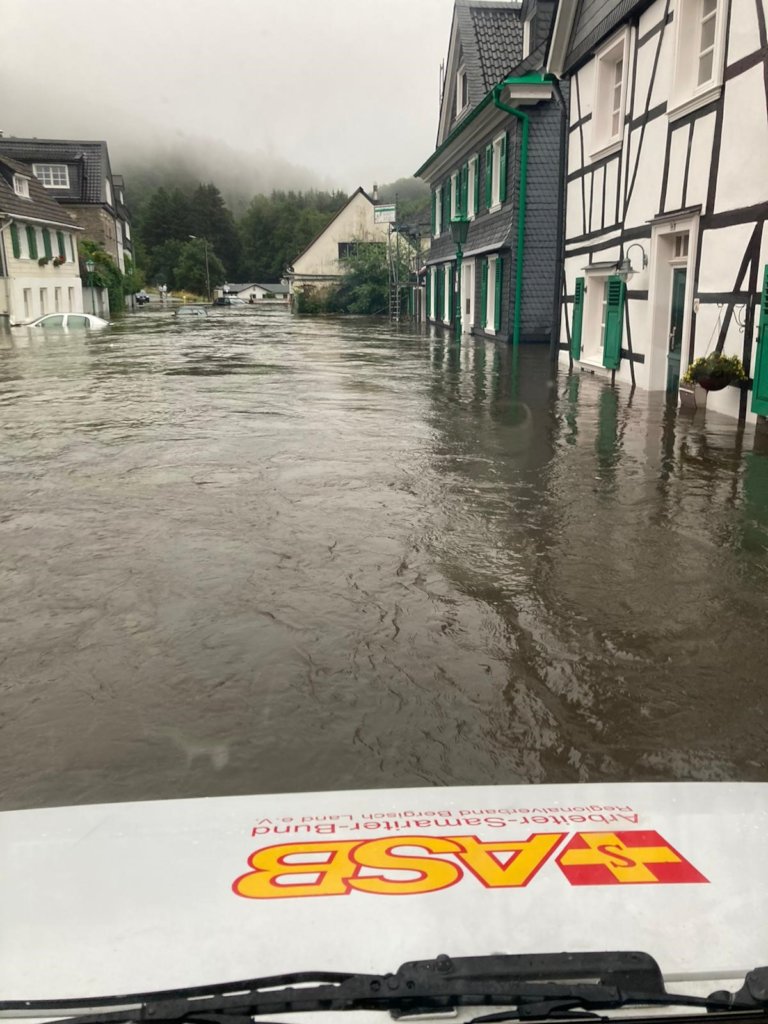 德国洪水救援