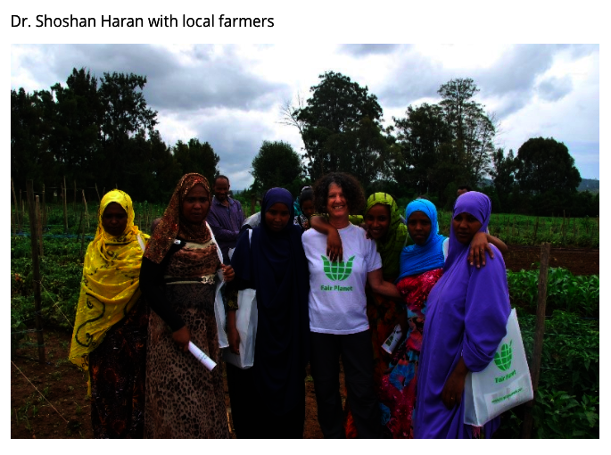 Shoshan Haran博士和埃塞俄比亚重点农民