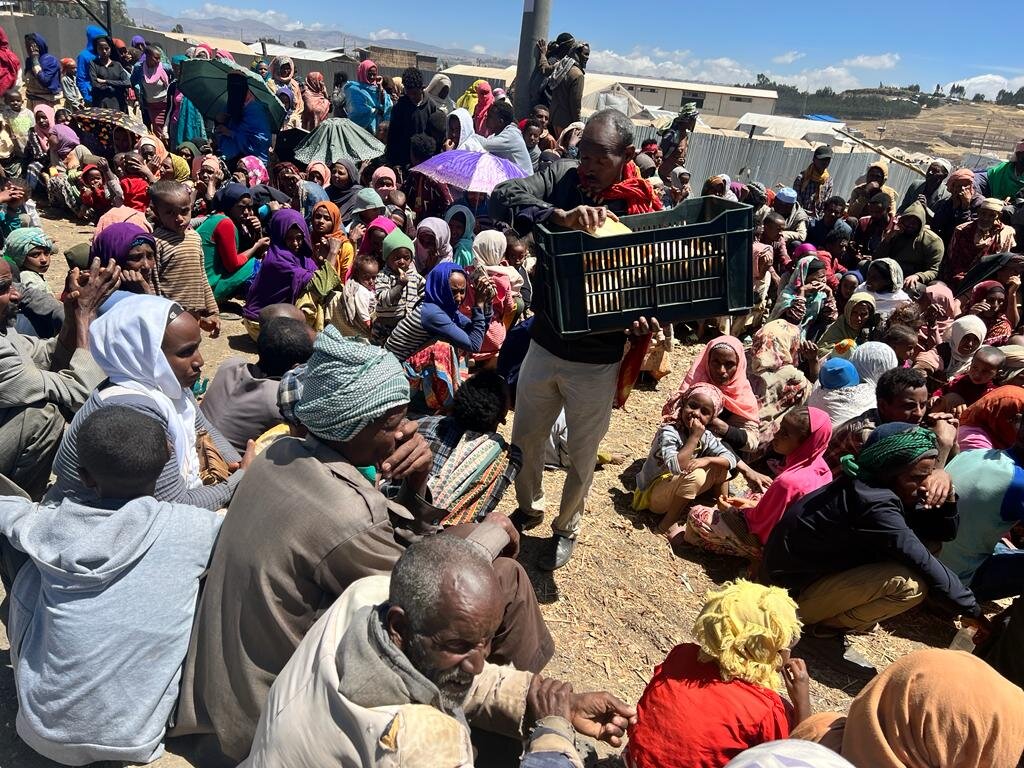 援助埃塞俄比亚干旱和冲突影响人民